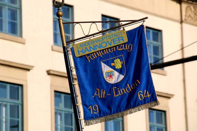 Standarte " Alt - Linden " von 1964.