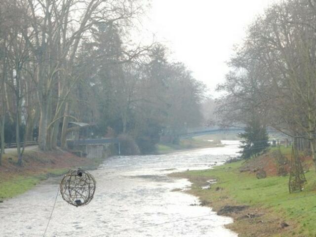 Die Ahr in Bad Neuenahr