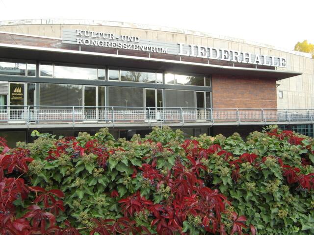 In dieser Liederhalle fand das Treffen statt