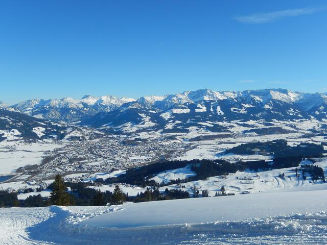 Blick auf Sonthofen