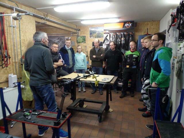 Insgesamt 9 Teilnehmer trafen sich zum Workshop