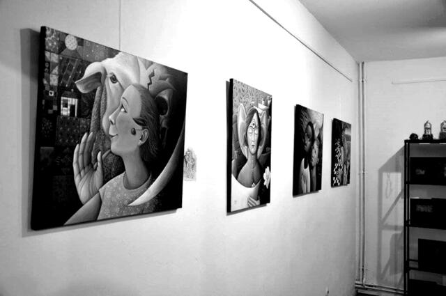 KUNST MACHT SICHTBAR - Impressionen von der Eröffnung des "KuNo" Kunsthaus Nordstemmen