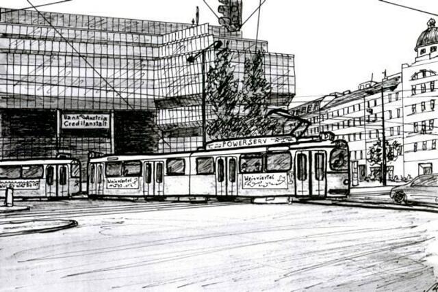 Julius-Tandler-Platz. Von Maxi Herta Altrogge.