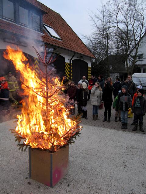 ... sehr schnell Feuer gefangen und ggf. die gesamte Wohnung in Brand setzten.