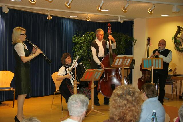 "Vierklang" bildete den musikalischen Rahmen des "Wertinger Hoigarta".