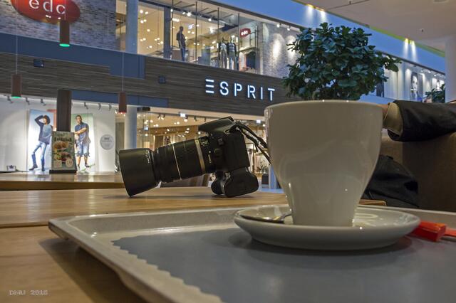 Nach getaner Arbeit ... wachsen die Bäume aus den Kaffeetassen ;-)