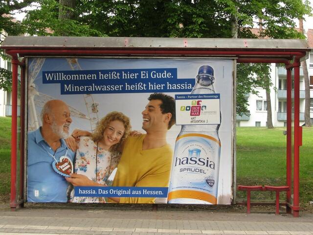 Hassia wirbt in Stadtallendorf für den Hessentag