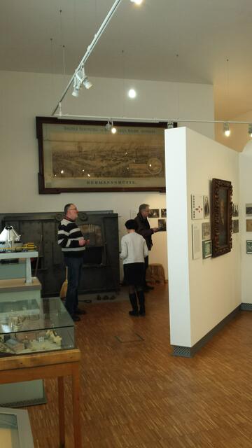 Ausstellungsraum zur Geschichte von Hoesch