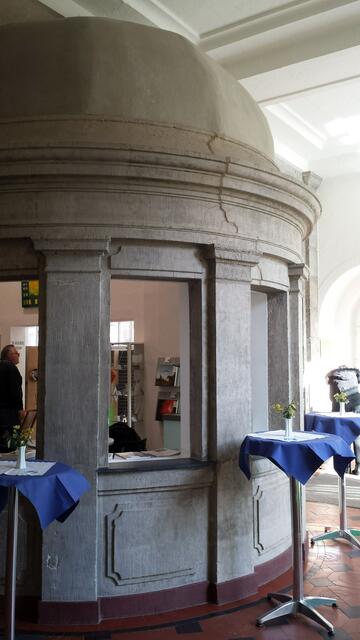 Ehemalige Portierloge.