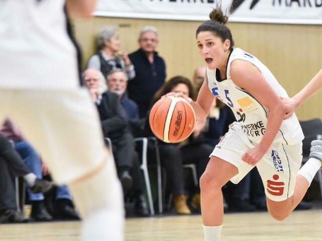 Julia Gaudermann ist eine der wenigen im BC-Team, die nicht angeschlagen ist. Allerdings ist sie diesen Spieltag beruflich verhindert. (Foto: M. Schneider / belichtbar.net)