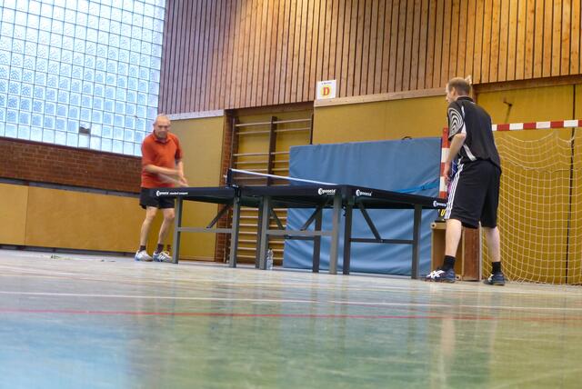 Gruppenspiel Bruns gegen späteren Sieger Dohm