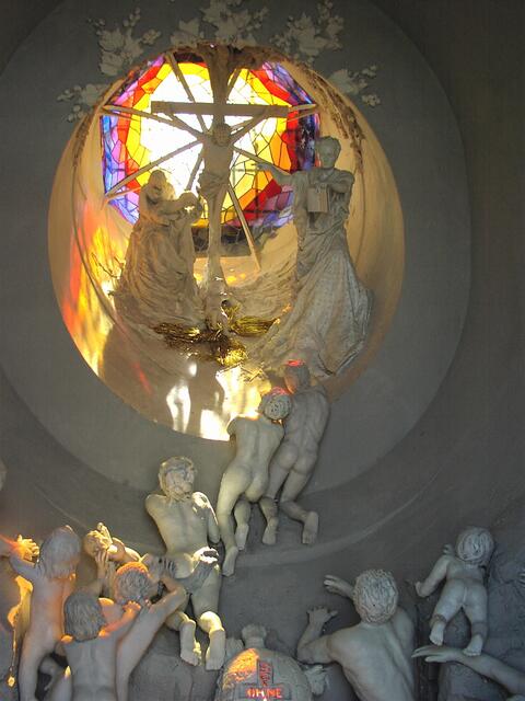 Erlöserkapelle mittags mit Sonnenlicht © Angerer der Ältere