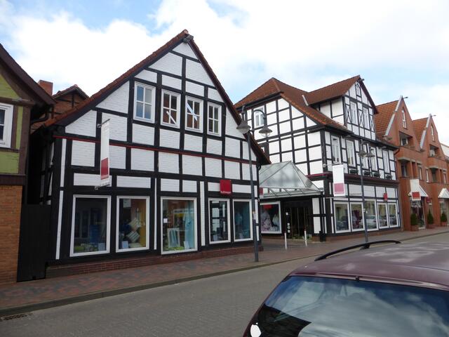 Geschäftsgebäude des Bettenhauses Kollmeyer an der Leinstraße.