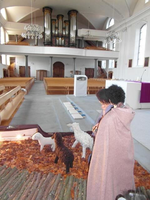 Die Weihnachtskrippe von allen Seiten betrachtet !