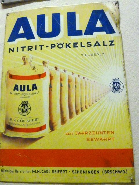 Auch das gab es damals.