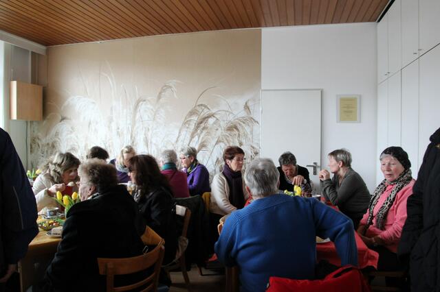 gemütliches Kaffeetrinken