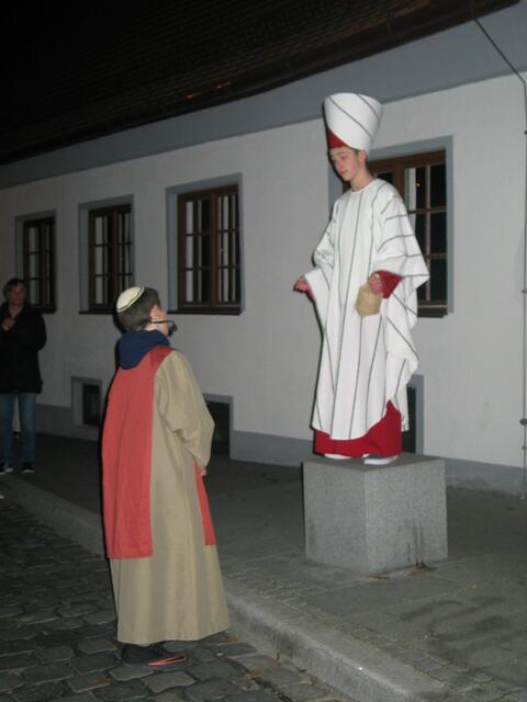 Judas Iskariot vor dem Hohenpriester (Daniel Häusler).
