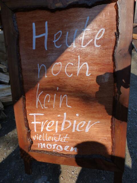 Och schade! Dann kann ja ich auch wieder gehen! Tschüß, machts gut! :-(((((((