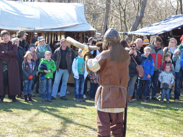 Ankündigung der Wikingerkämpfe