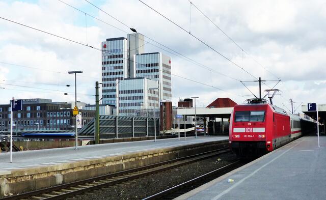 Auf 14 Gleisen wird der Bahnhof täglich von über 600 Zügen passiert.
