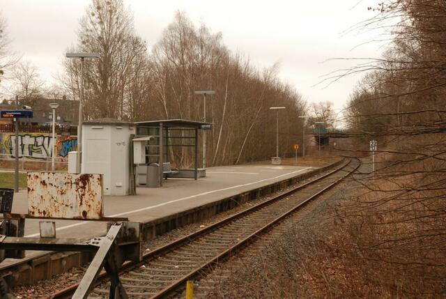 Kranich-Gymnasium Salzgitter-Lebenstedt   09  Lebenstedts bahnhof heute