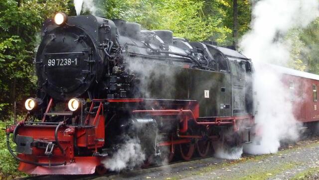 Die Eisenbahn trat einen nicht für möglich gehaltenen Siegeszug an.