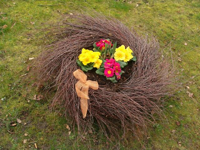 Viele Boden-Osternester
