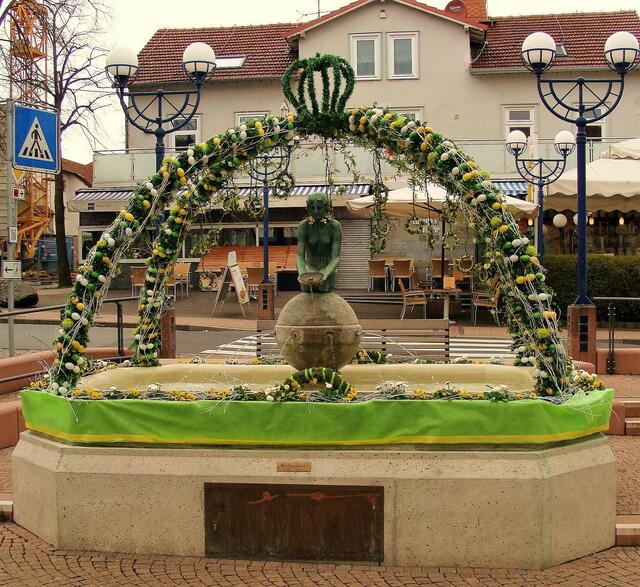 Unsere beliebte Brunnennymphe