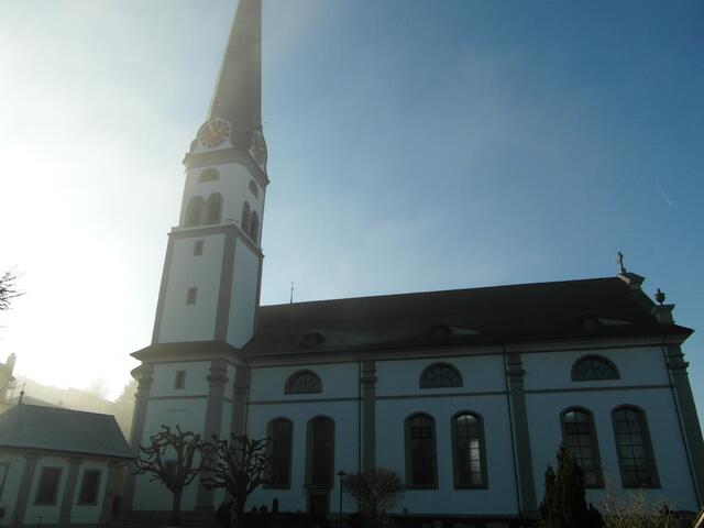 Die kath. Kirche in Malters in der Schweiz