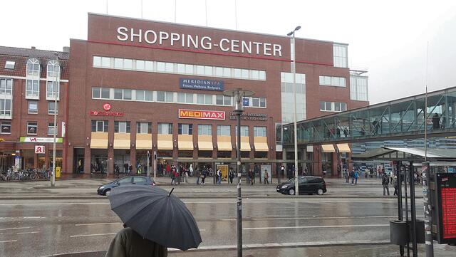 Einkaufszentrum "Sophienhof" am Kieler Hauptbahnhof. Foto: Helmut Kuzina