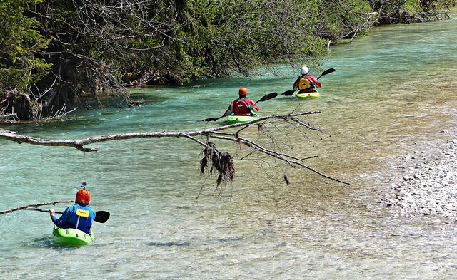 Die Isar bei Vorderriss