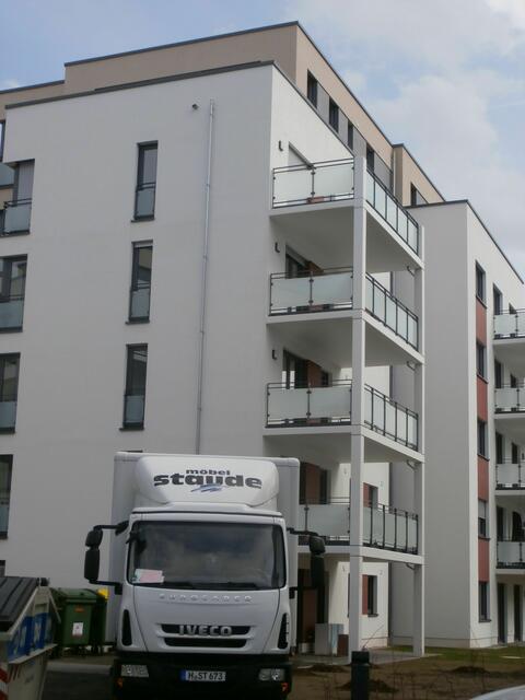 Anfang April 2016: Umzug in das neue Domizil.
