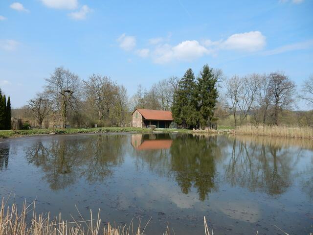 Die Seenlandschaft des Schlosses