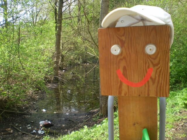 BREMEN RÄUMT AUF am 16. April 2016: BAKI-Man am Georg-Junk-See