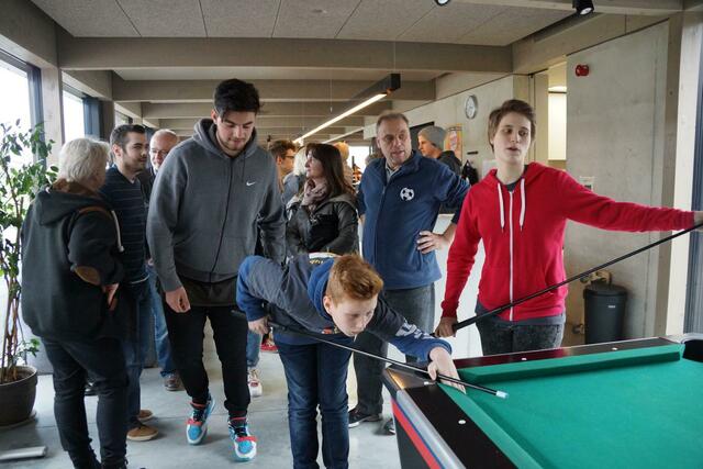 volles Haus mit vielen Aktivitäten