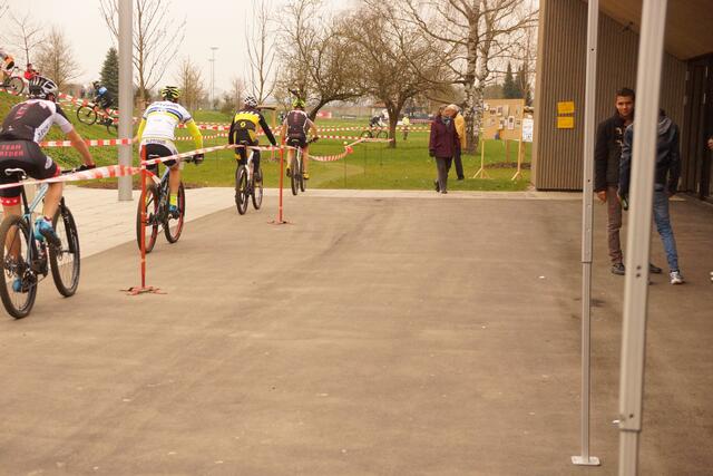 die Strecke der MTB Challenge führte um das MATRIX