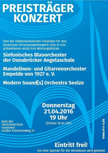 Konzertplakat