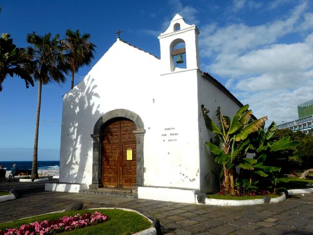 Die Ermita San Telmo aus dem 18. Jahrhundert in Puerto de la Cruz
