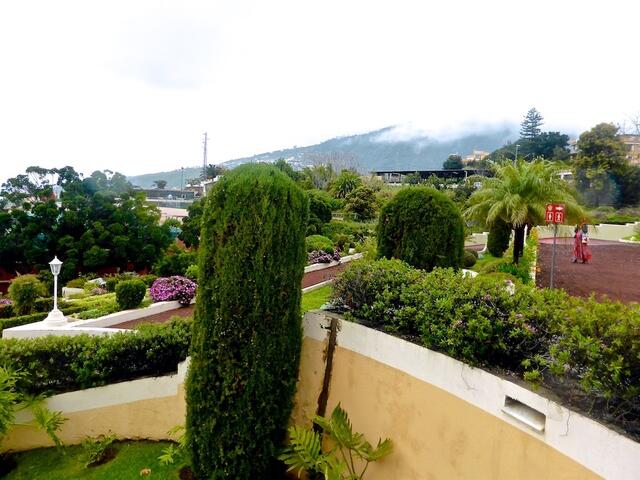 Der Victoria-Park La Orotava gegenüber dem Botanischen Garten