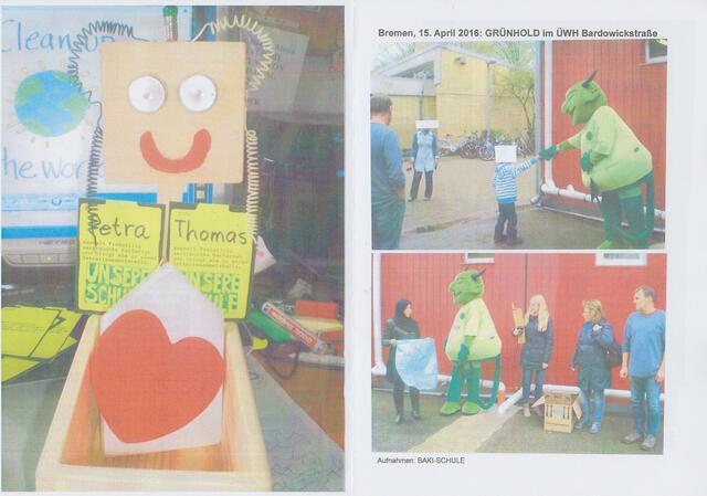 BAKI-Faltblatt "Liebe Petra Hoya" (Seiten 2 und 3)