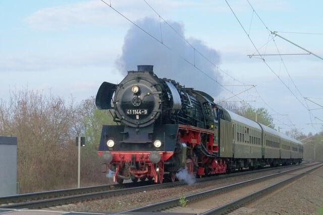 41 1144-9 an der ehemaligen Bk Schulpforte