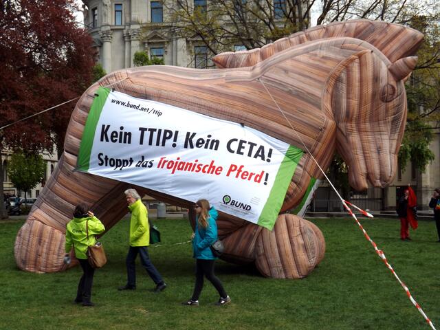 Der BUND war stark vertreten