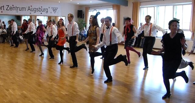 Charleston der Standard/Lateintanzgruppe Erwin und Area Hämmerle