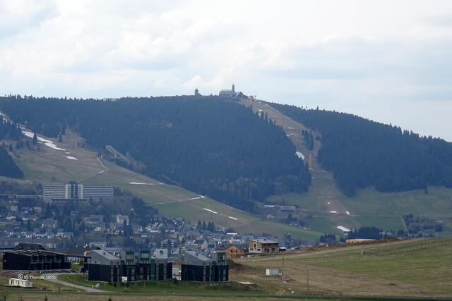 ...und zum Fichtelberg mit Oberwiesenthal.