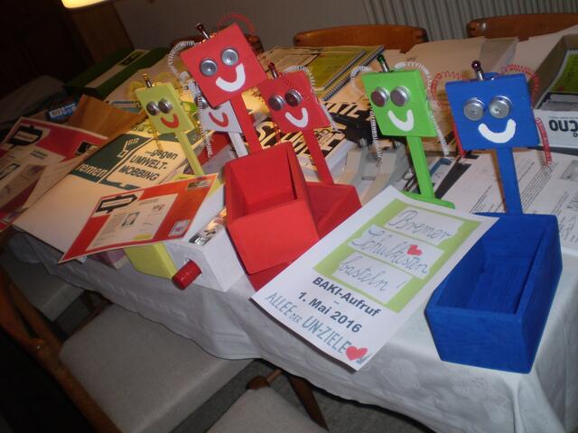 Blick auf (v. l.): Lencke-Steiner-BAKI, CICERO-BAKI, Mustafa-Güngör-BAKI (unten), Sascha-Karolin-Aulepp-BAKI (oben), Kai-Lena-Wargalla-BAKI und Kristina-Vogt-BAKI