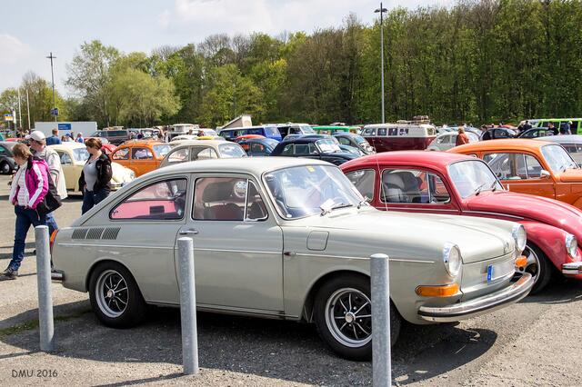 Ein VW 1600. Wir nannten ihn damals etwas respektlos "kackender Hund" ;-)