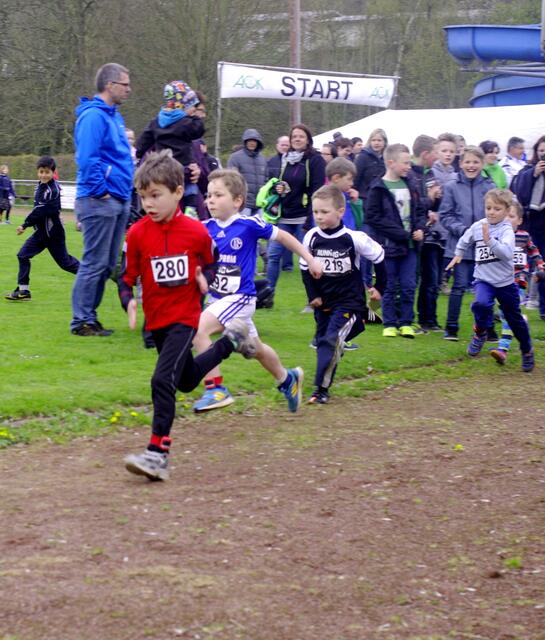 Start der Bambini-Jungen