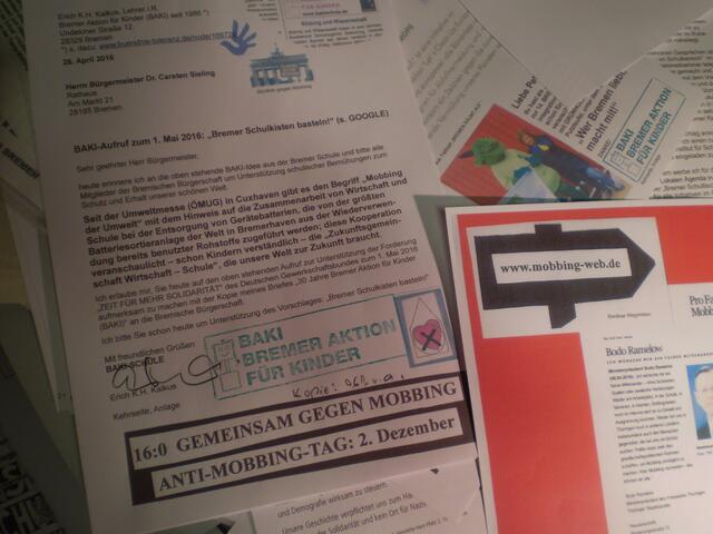 BAKI-Brief vom 26. April 2016 an Herrn Bürgermeister Dr. Carsten Sieling