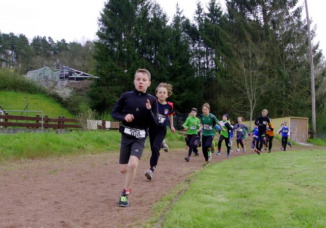 Start des zweiten 1.200-Meter-Laufs