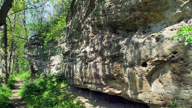 Die Altenburg in Nebra - ein Aufschwung Ost für Boulder (Freikletterer) - und den DWS Führer für Mitteldeutschland ! (5.5.2016)